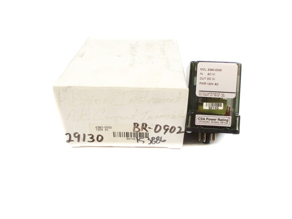 ACTION INSTRUCTIONS 6380-0000 NSMP