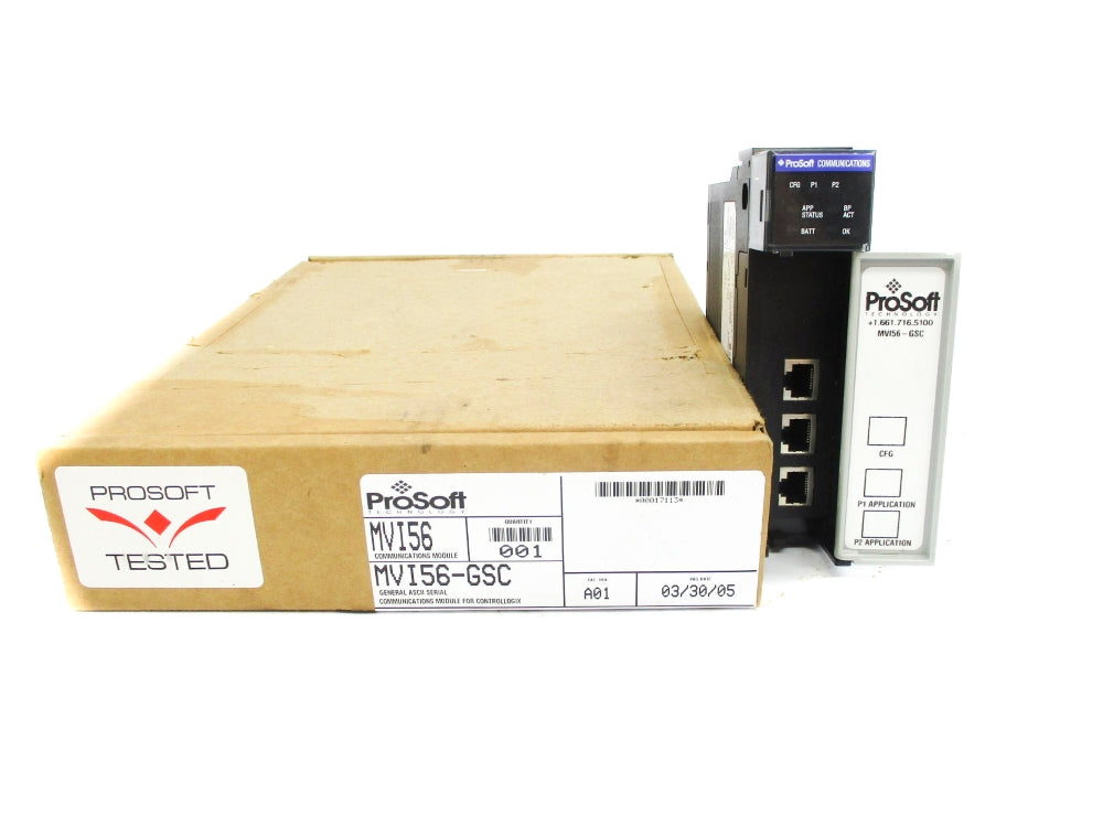 PROSOFT MVI56-GSC MVI56 F/W 1.03 24VDC NSMP