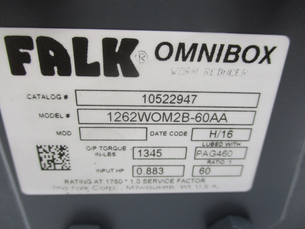 FALK 1262WOM2B-60AA 10522947 NSMP