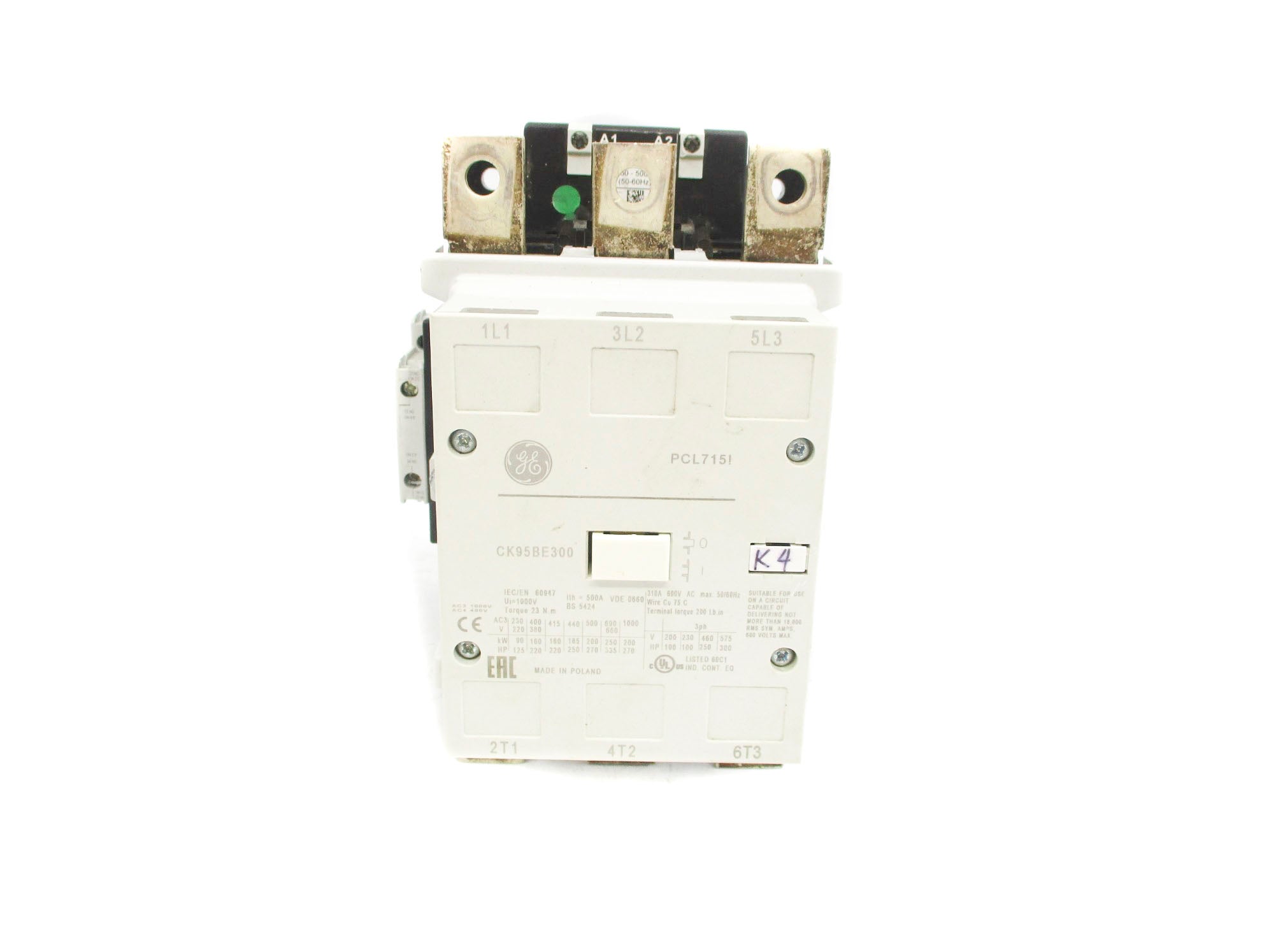 GENERAL ELECTRIC CK95BE300 250-500V UNMP