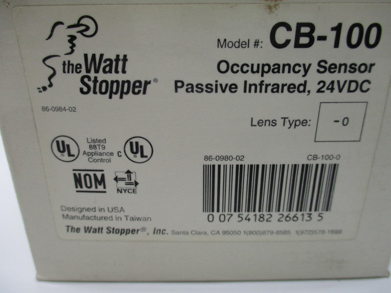 THE WATT STOPPER CB-100 NSMP