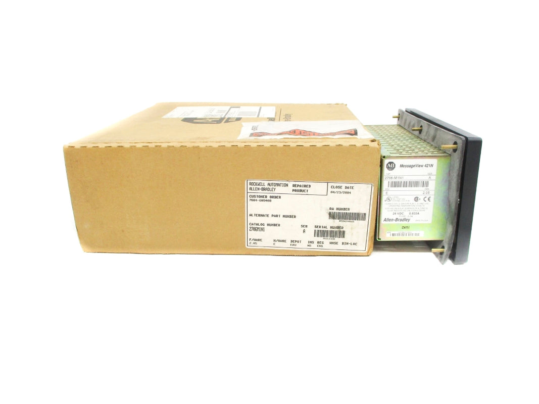 ALLEN BRADLEY 2706-M1N1 SER. A F/W 2.05 24VDC REMAN