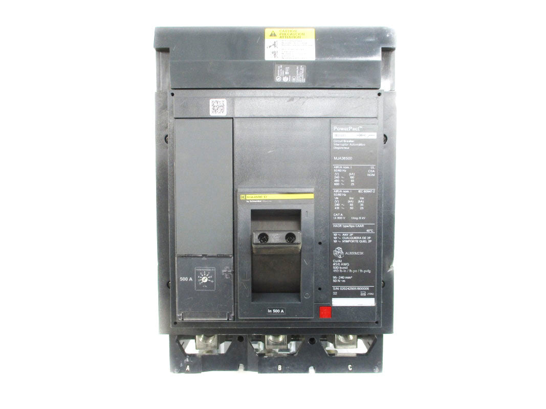 SQUARE D MJA36500 SER. 2 600V 500A NSNP