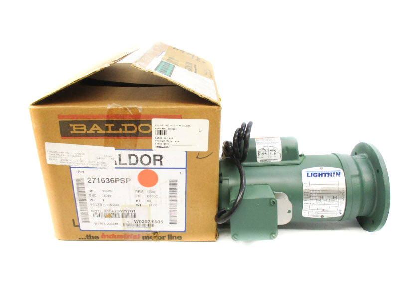 BALDOR 271636PSP SER. F 115/230V 3.3A NSMP