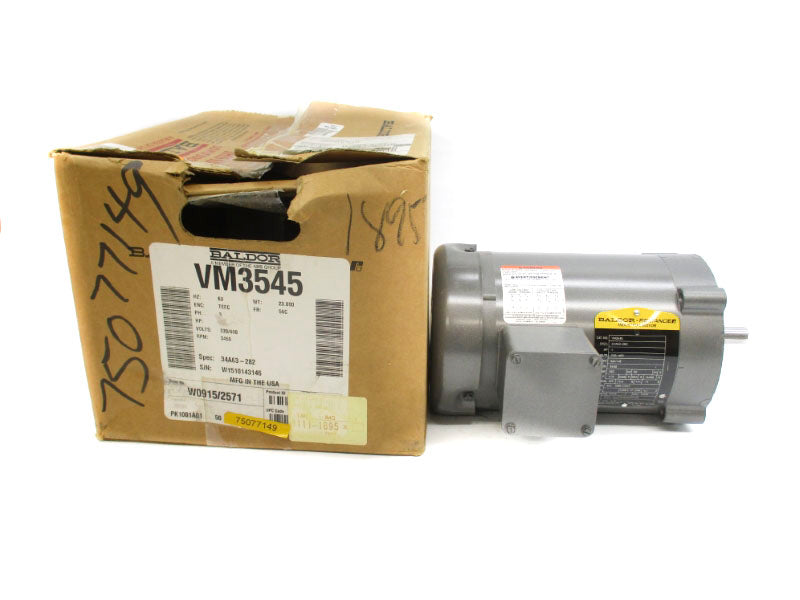 BALDOR VM3545 230/460V 3.6/1.8A NSMP