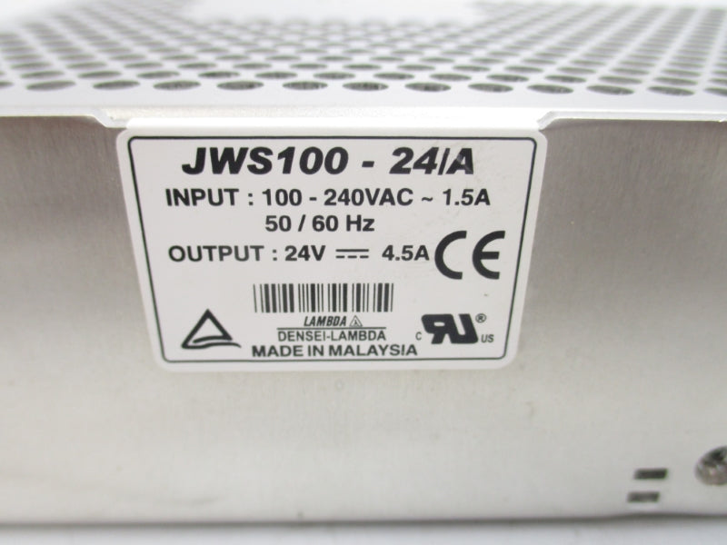 DENSEI LAMBDA JWS100-24/A 100-240VAC 1.5A NSMP