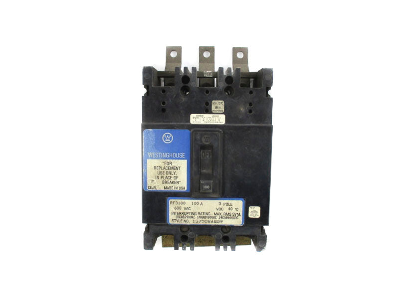 WESTINGHOUSE RF3100 600VAC 100A UNMP