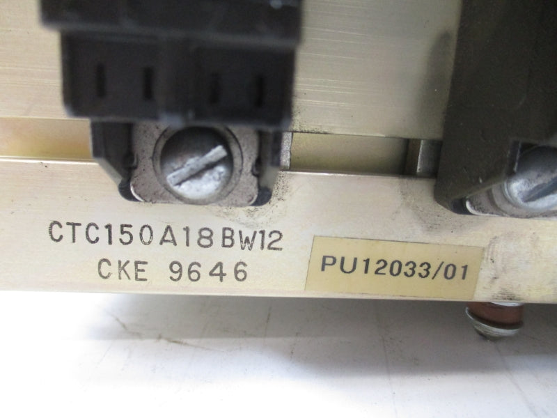 POWER SUPPLY CTC150A18BW12 CKE9646 PU12033/01 UNMP