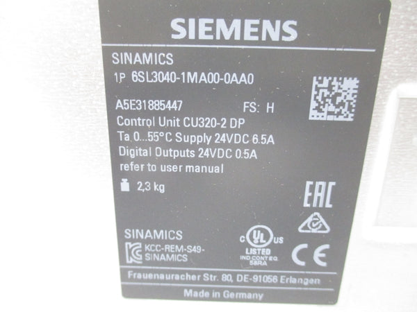 SIEMENS 6SL3040-1MA00-0AA0 24VDC 6.5A NSMP