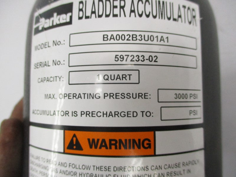 PARKER BA002B3U01A1 3000PSI NSMP