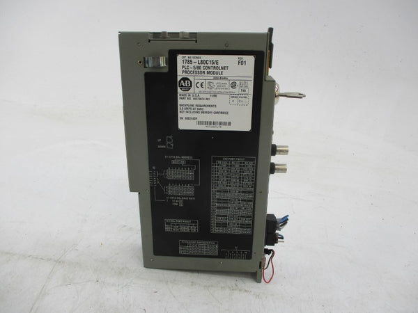 ALLEN BRADLEY 1785-L80C15 SER. E REV. F01 5VDC 3A UNMP