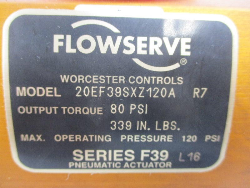 FLOWSERVE 20EF39SXZ120AR7 80PSI (AS PICTURED) NSNP