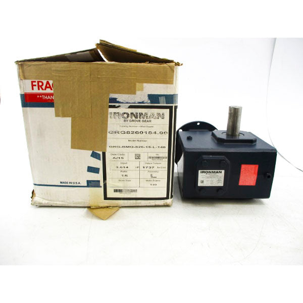 GROVE GEAR GRG8260184.00 GRG-BMQ-826-15-L-140 NSMP