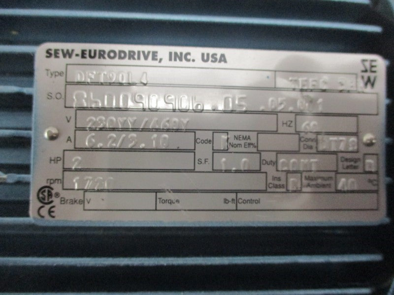 SEW-EURODRIVE RX67DT90L4 NSNP