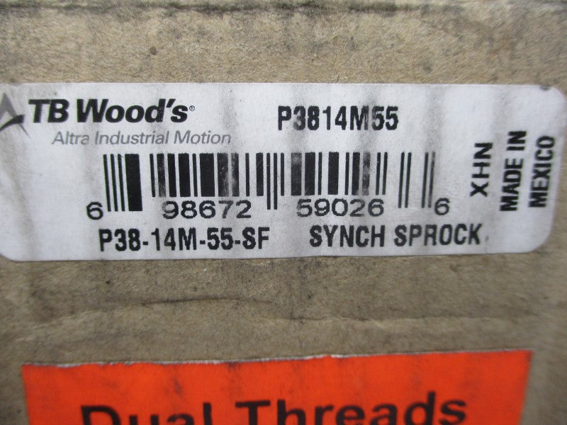 TB WOODS P38-14M-55-SF P3814M55 NSMP