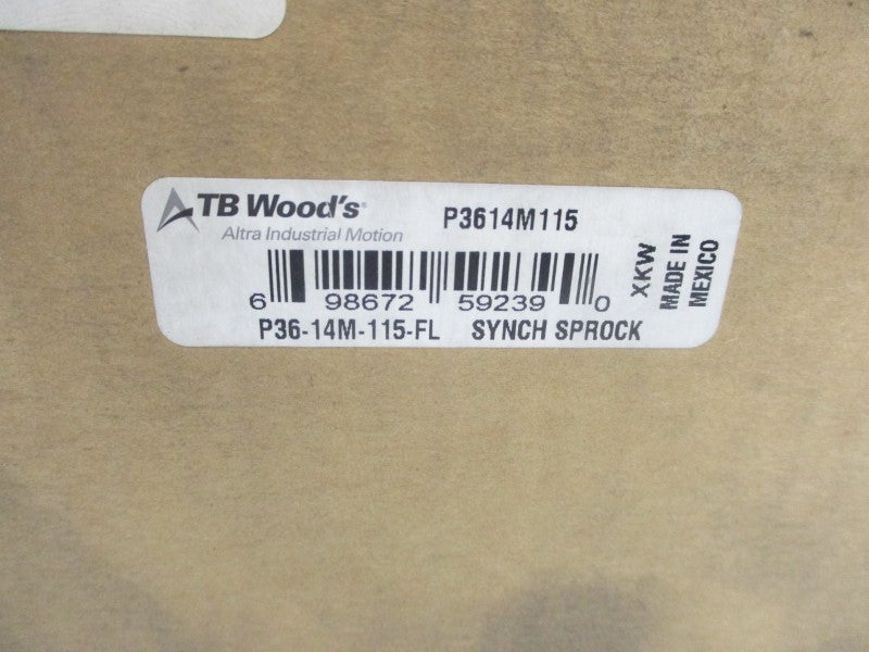 TB WOODS P36-14M-115-FL P3614M115 NSFS