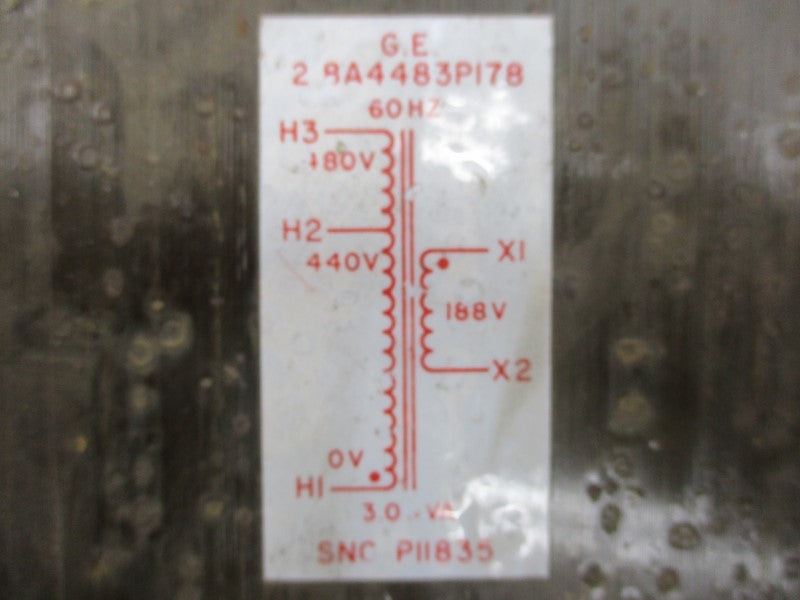 GENERAL ELECTRIC 28A4483P178 180/440V NSNP