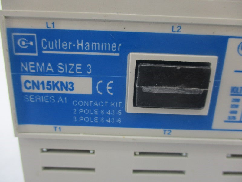 CUTLER HAMMER CN15KN3A SER. A1 110/120V NSNP