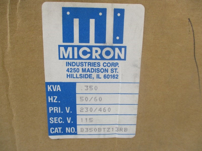 MICRON B350BTZ13RB 230/460V NSMP