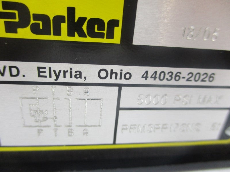 PARKER PRM3PP17SNS 5000PSI NSMP