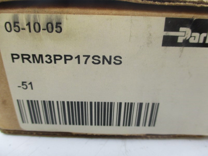 PARKER PRM3PP17SNS 5000PSI NSMP