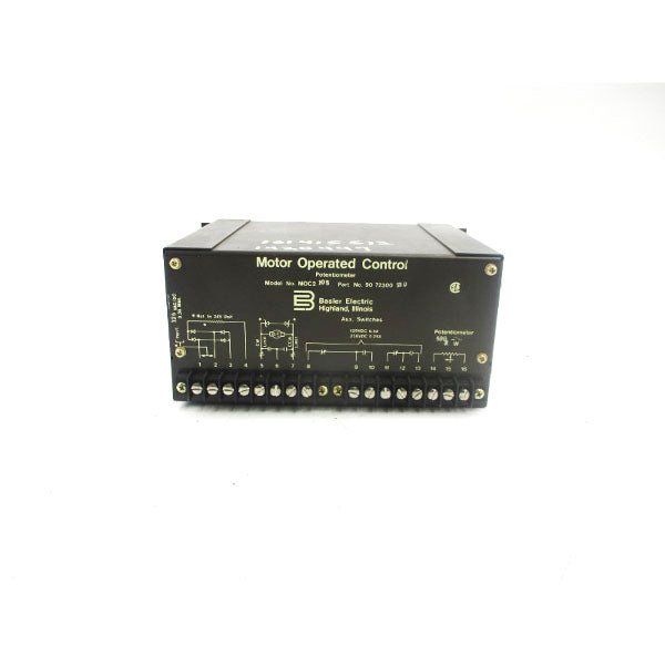 BASLER ELECTRIC MOC105 9072300-130 125/250VDC .5/.25A NSNP