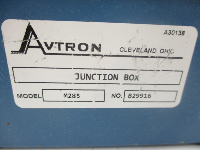 AVTRON MODEL M285 B29916 NSNP