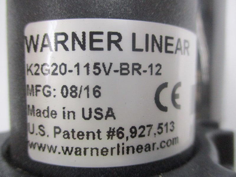 WARNER LINEAR K2G20-115V-BR-12 NSNP
