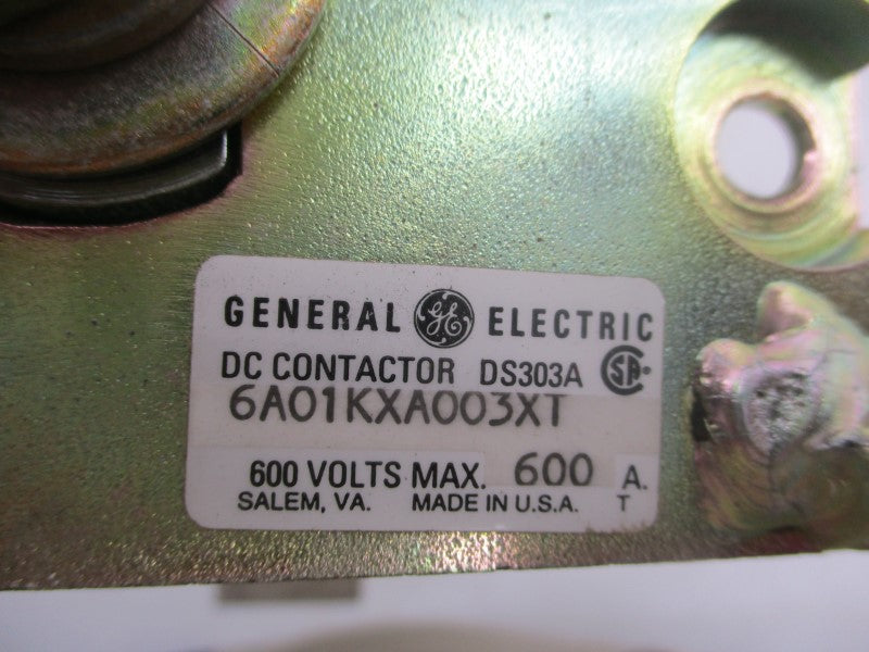GENERAL ELECTRIC DS303A6A01KXA003XT 115/120VDC 600A NSNP
