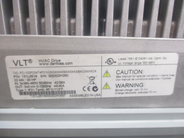 DANFOSS 131L0519 380-480V 42/36A NSNP