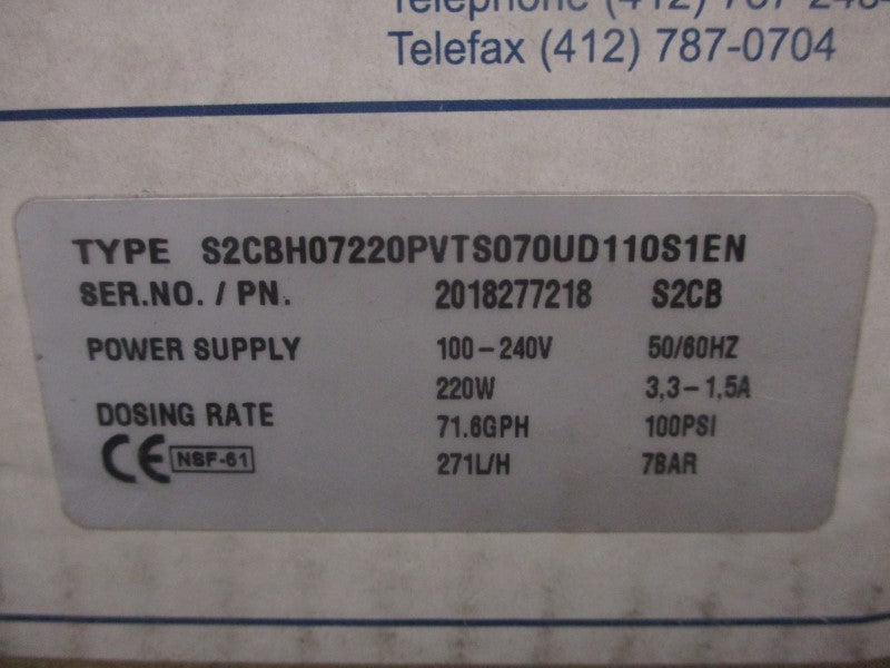 PROMIENT S2CBH07220PVTS070UD110S1EN 100-240V 3,3-1,5A 100PSI NSMP