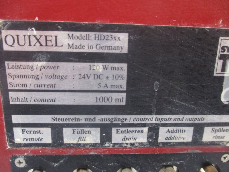 QUIXEL MODEL HD23XX 24VDC 5A (AS IS) UNMP