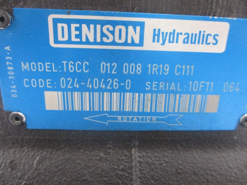 DENISON T6CC0120081R19C111 UNMP