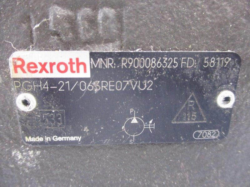 REXROTH R900086325 PGH4-21/063RE07VU2 UNMP