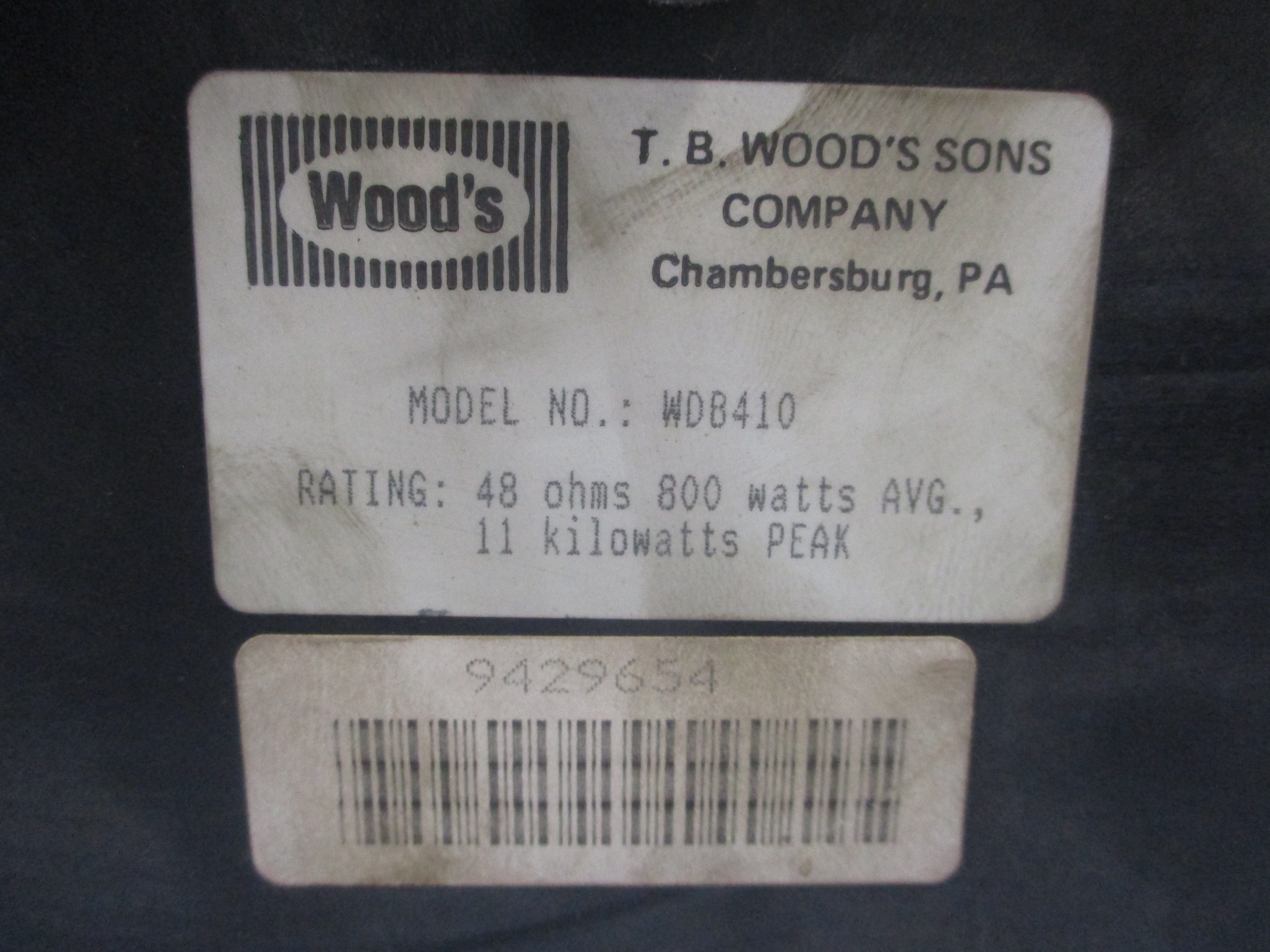 TB WOODS WDB410 UNMP