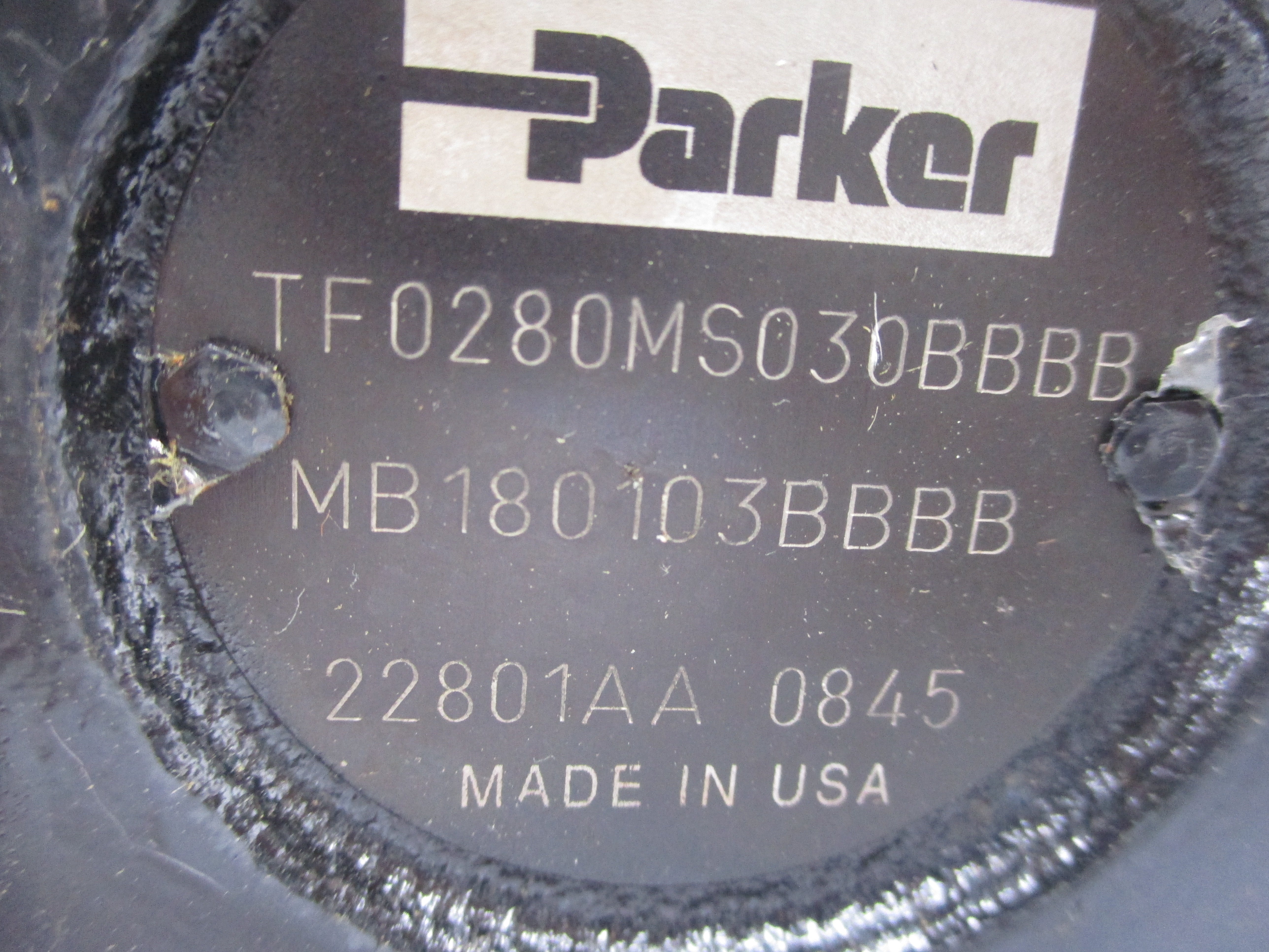 PARKER TF0280MS030BBBB MB180103BBBB NSNP