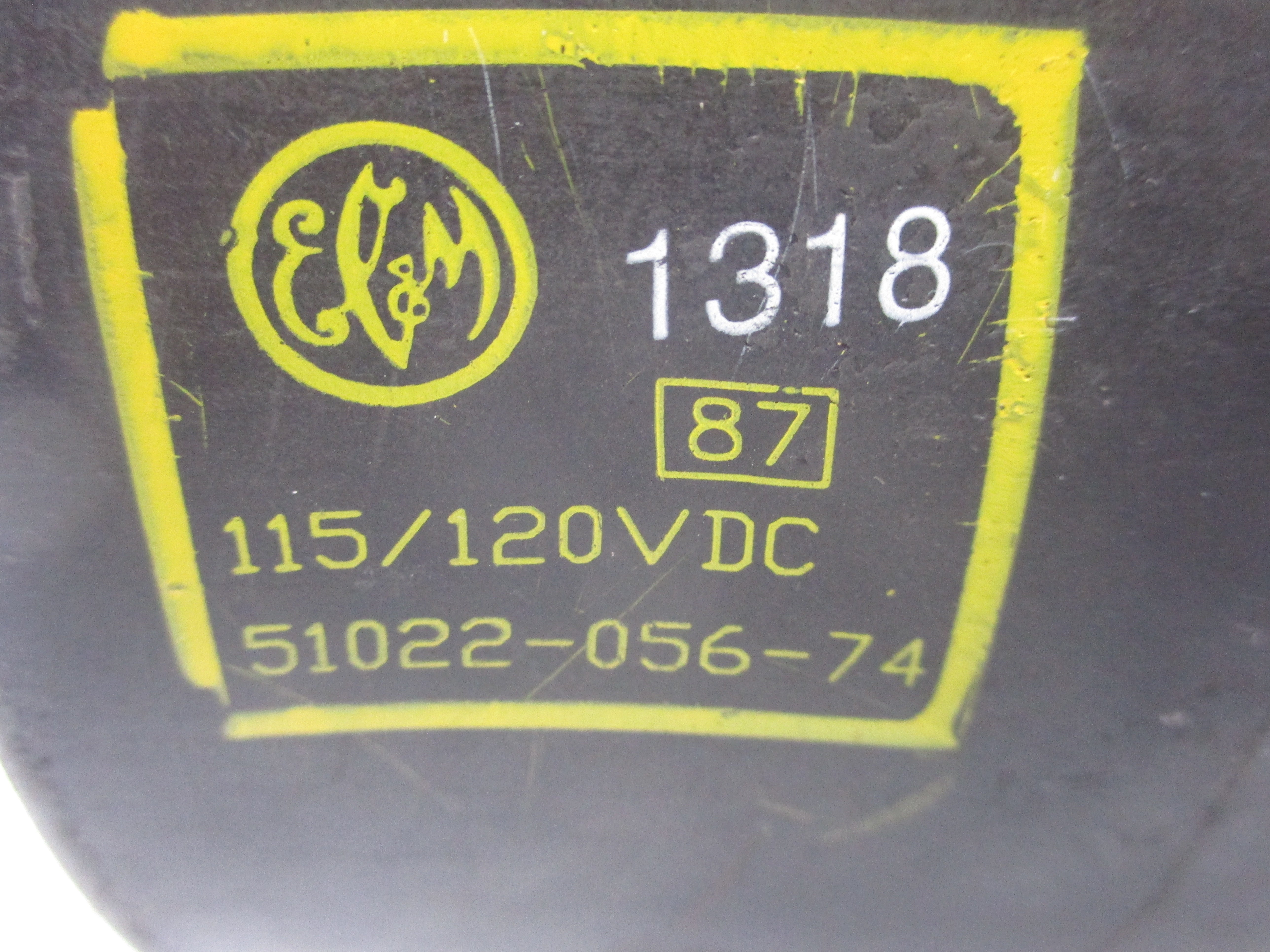 EC&M 51022-056-74 115/120VDC NSNP