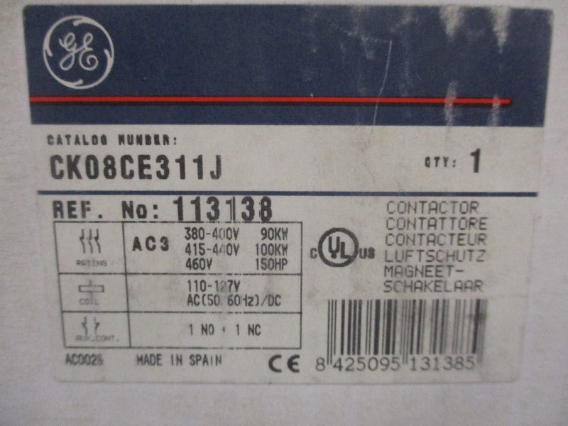 GENERAL ELECTRIC CK08CE311J 110-127V NSFS