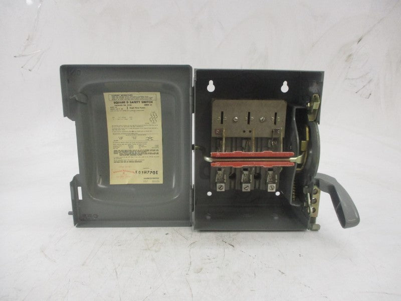 SQUARE D H321 SER. D1 240VAC 30A NSMP