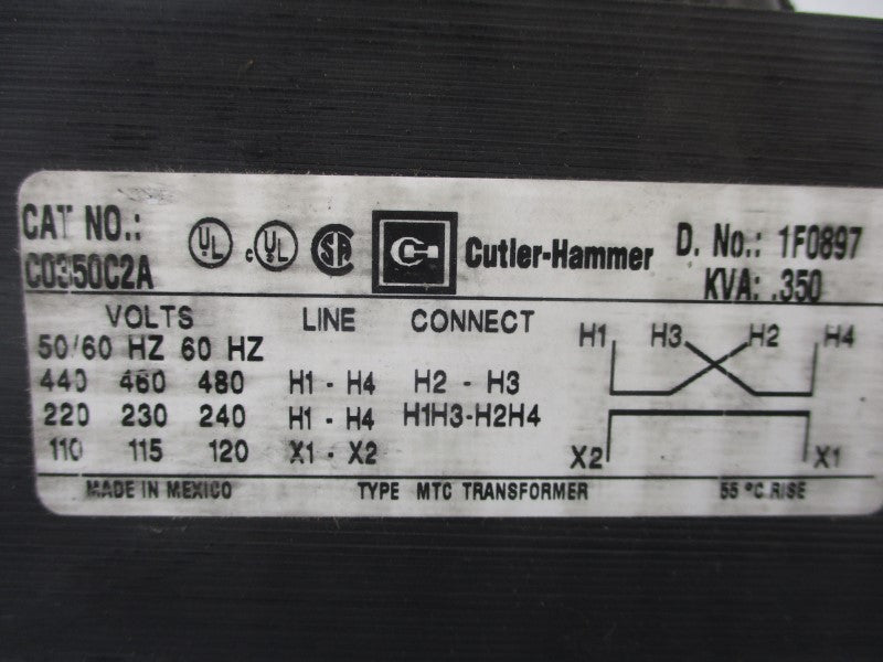 CUTLER HAMMER C0350C2A 240/480V NSMP