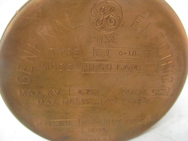 GENERAL ELECTRIC 9F60FJB040 2.75KV 40A NSMP