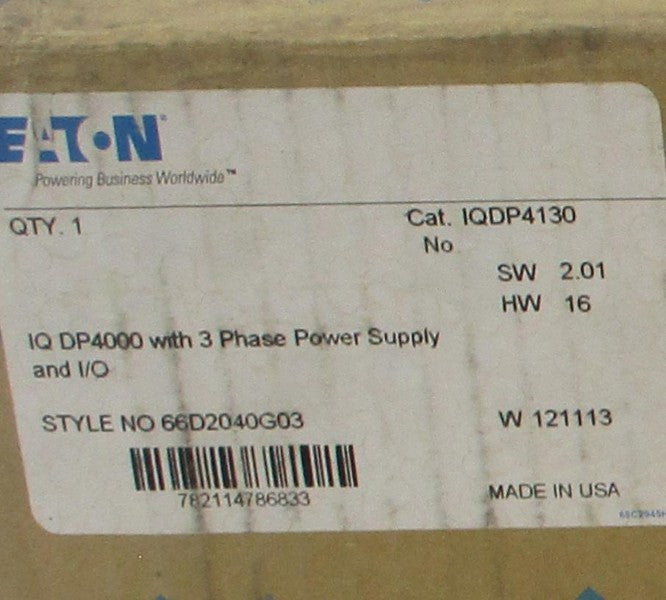 EATON IQDP4130 66D2040G03 NSMP