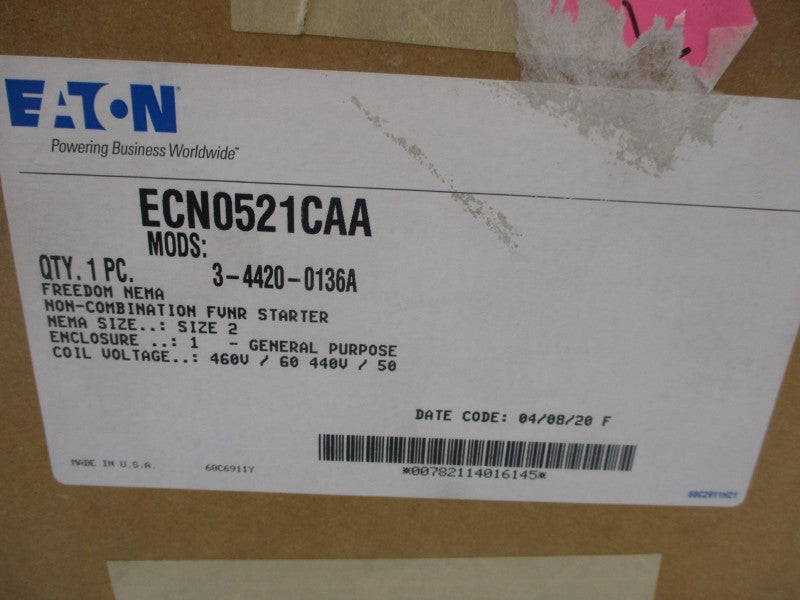 EATON ECN0521CAA 440/460V NSFS