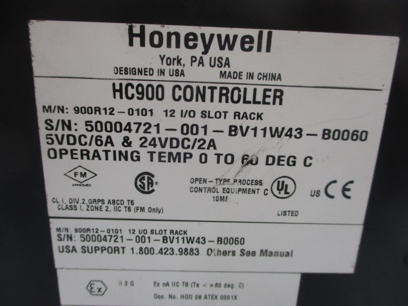 HONEYWELL 900R12-0101 24VDC 2A UNMP