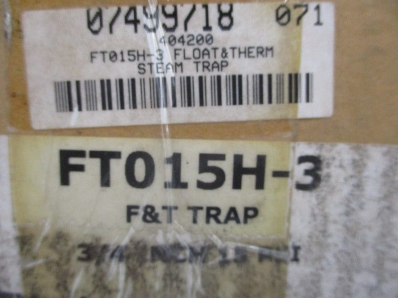 ITT FT015H-3 404200 250PSI 3/4" NSMP