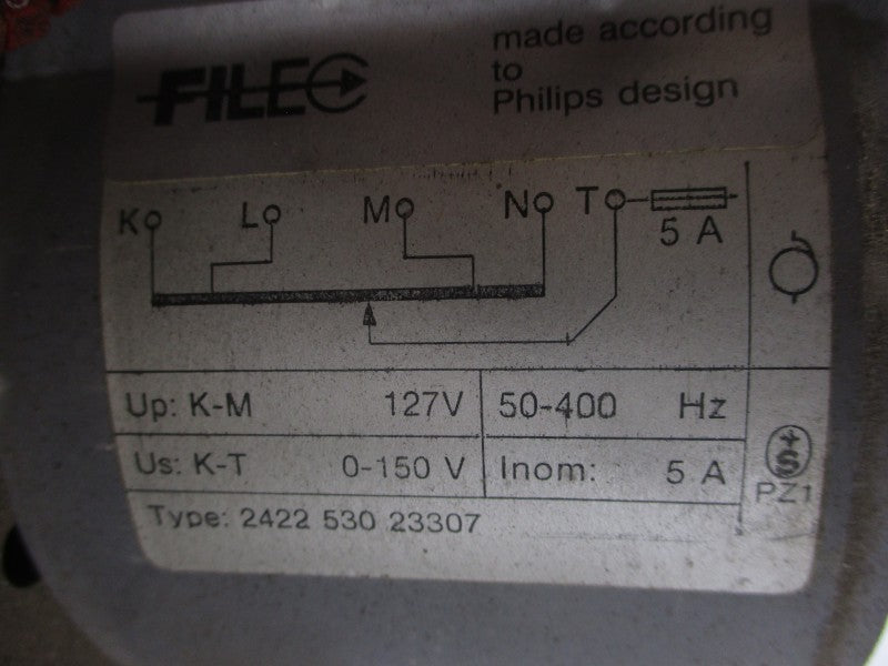 RILTON ELECTRONICS 0071/110 110V UNMP