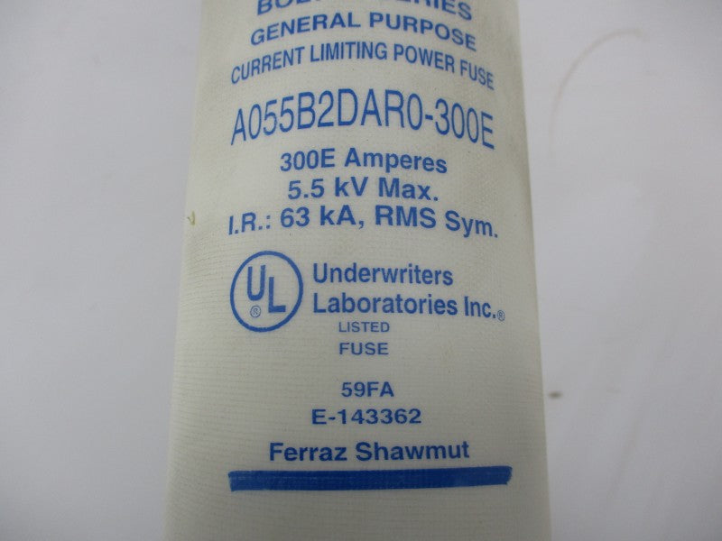 FERRAZ SHAWMUT A055B2DAR0-300E 5.5KV 300A NSNP