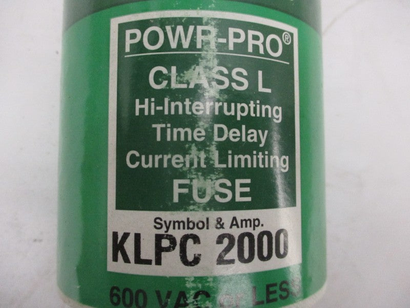 LITTELFUSE KLPC2000 600VAC 2000A (WH/GR) NSMP