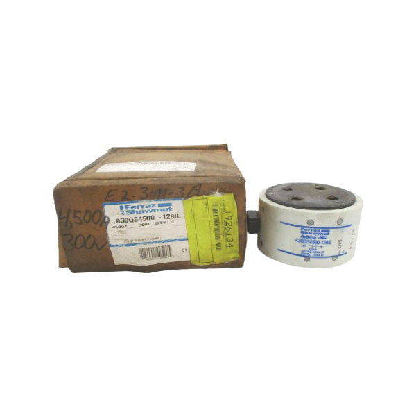 FERRAZ SHAWMUT A30QS4500-128IL 300VAC/DC 4500A (BR/WH) NSMP