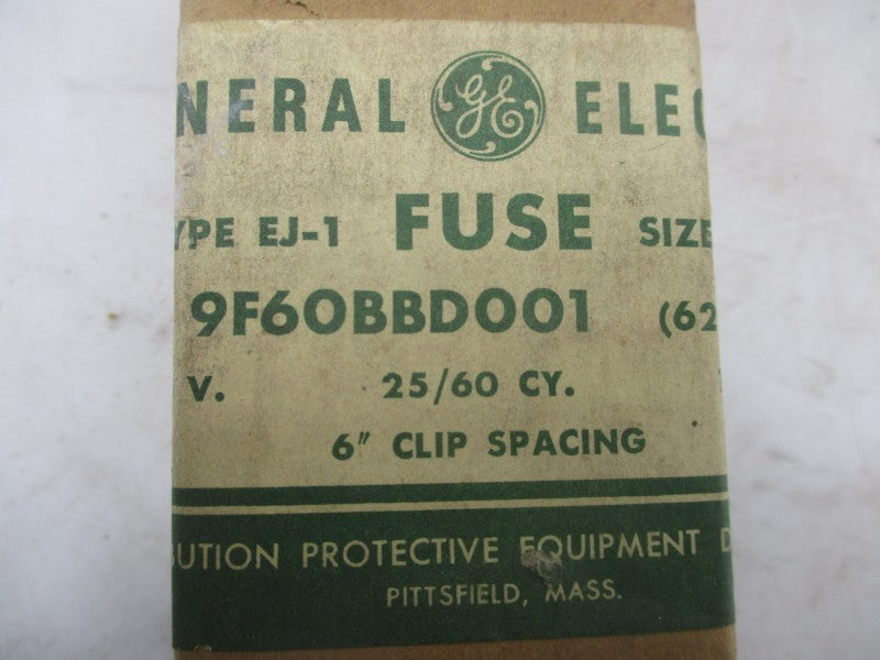 GENERAL ELECTRIC 9F60BBD001 5.5KV 1A NSFS
